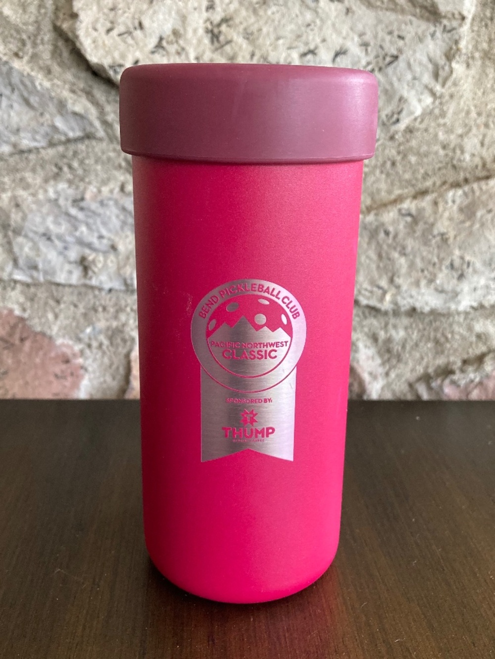 Hydro Flask 12oz Cooler Cup Slim Bend Pickleball Club Pacific Northwest Classic